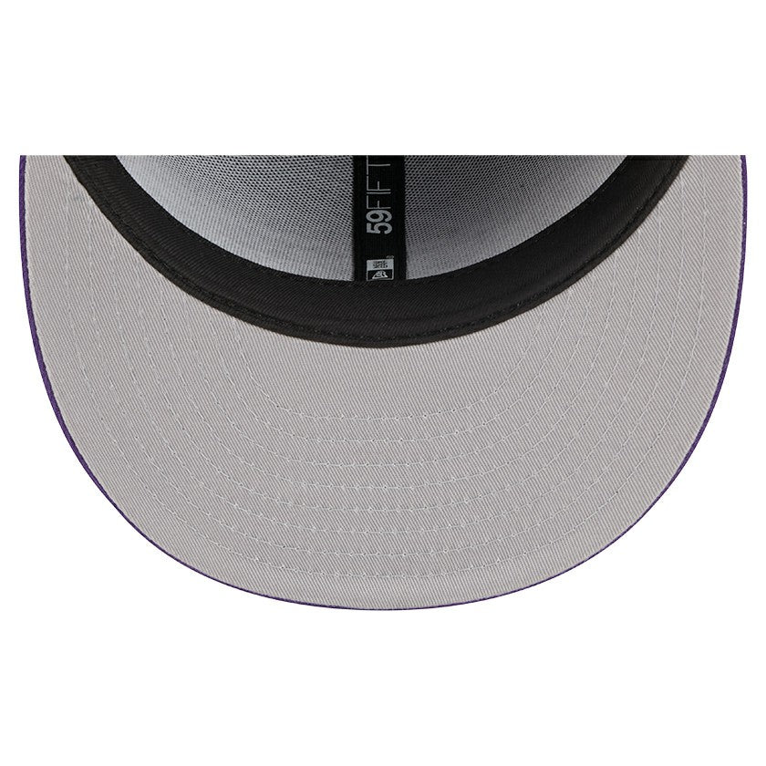 New Era - Los Angeles Lakers Tri-Hit 59Fifty Fitted Hat - Purple