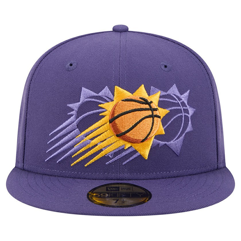 New Era - Phoenix Suns Tri-Hit 59Fifty Fitted Hat - Purple