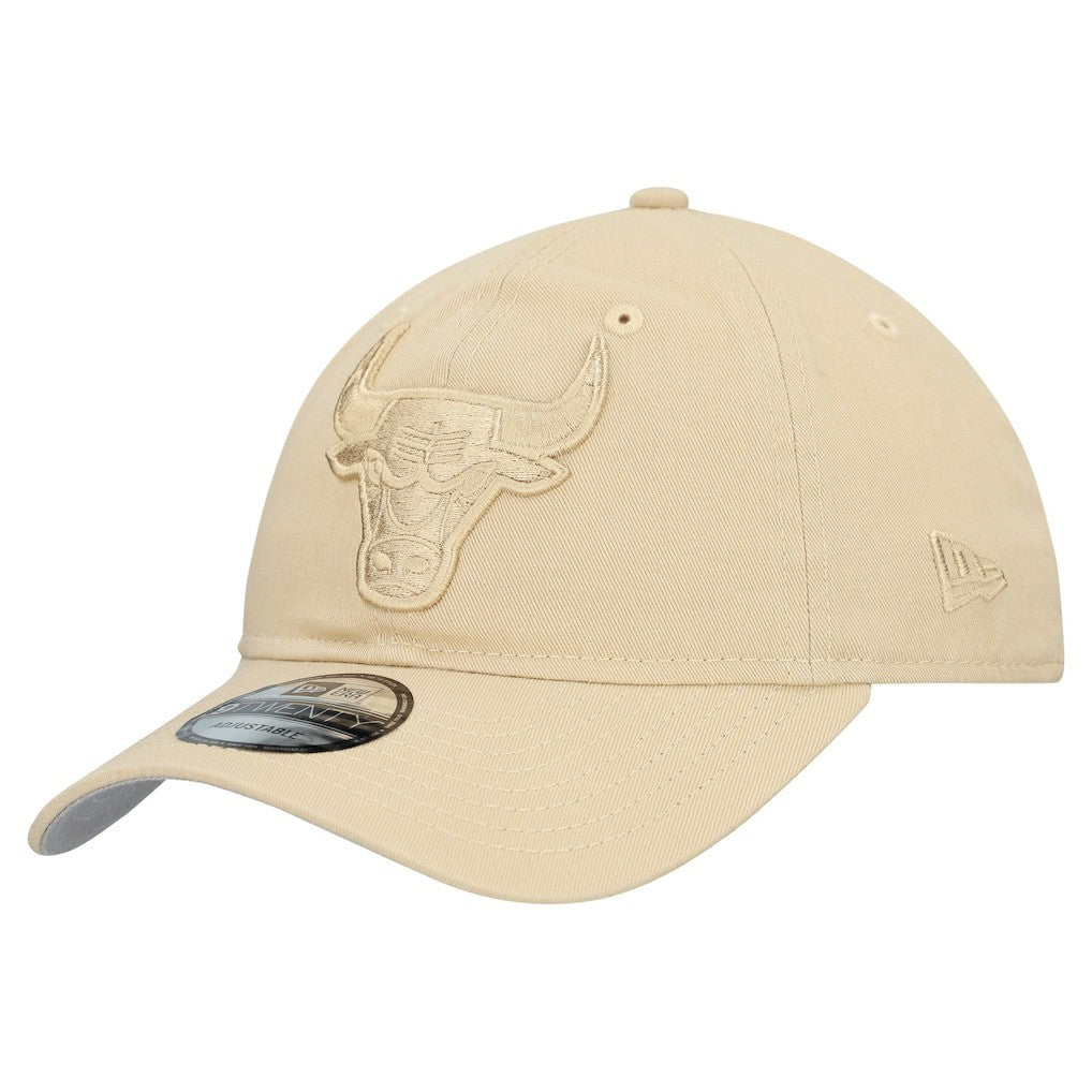 New Era - Chicago Bulls Color Pack Tonal 9TWENTY Adjustable Hat - Khaki