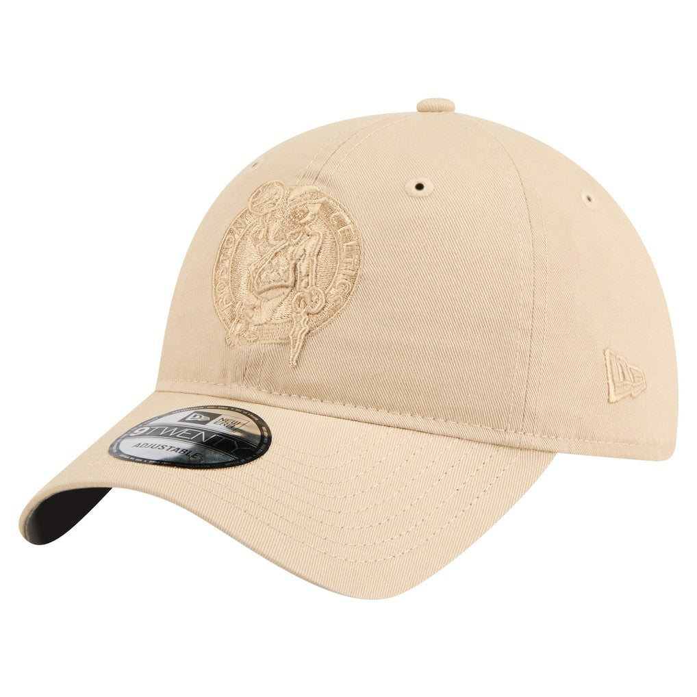 New Era - Boston Celtics Color Pack Tonal 9TWENTY Adjustable Hat - Khaki