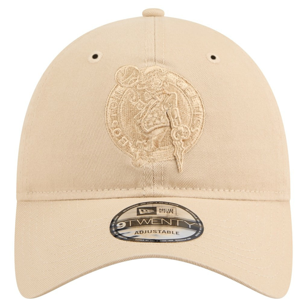 New Era - Boston Celtics Color Pack Tonal 9TWENTY Adjustable Hat - Khaki