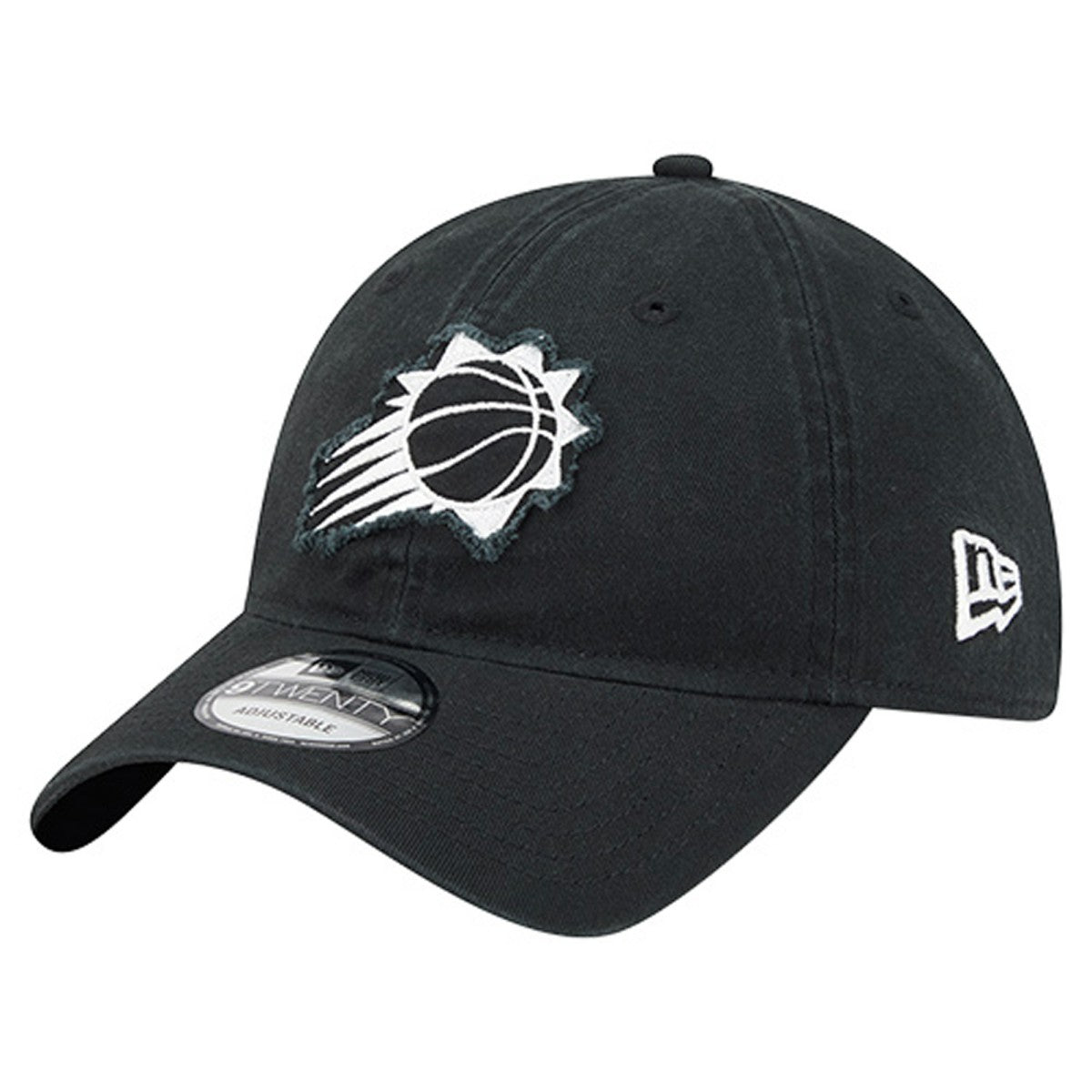 New Era - Phoenix Suns Stamp Fabric Applique 9TWENTY Adjustable Hat - Black