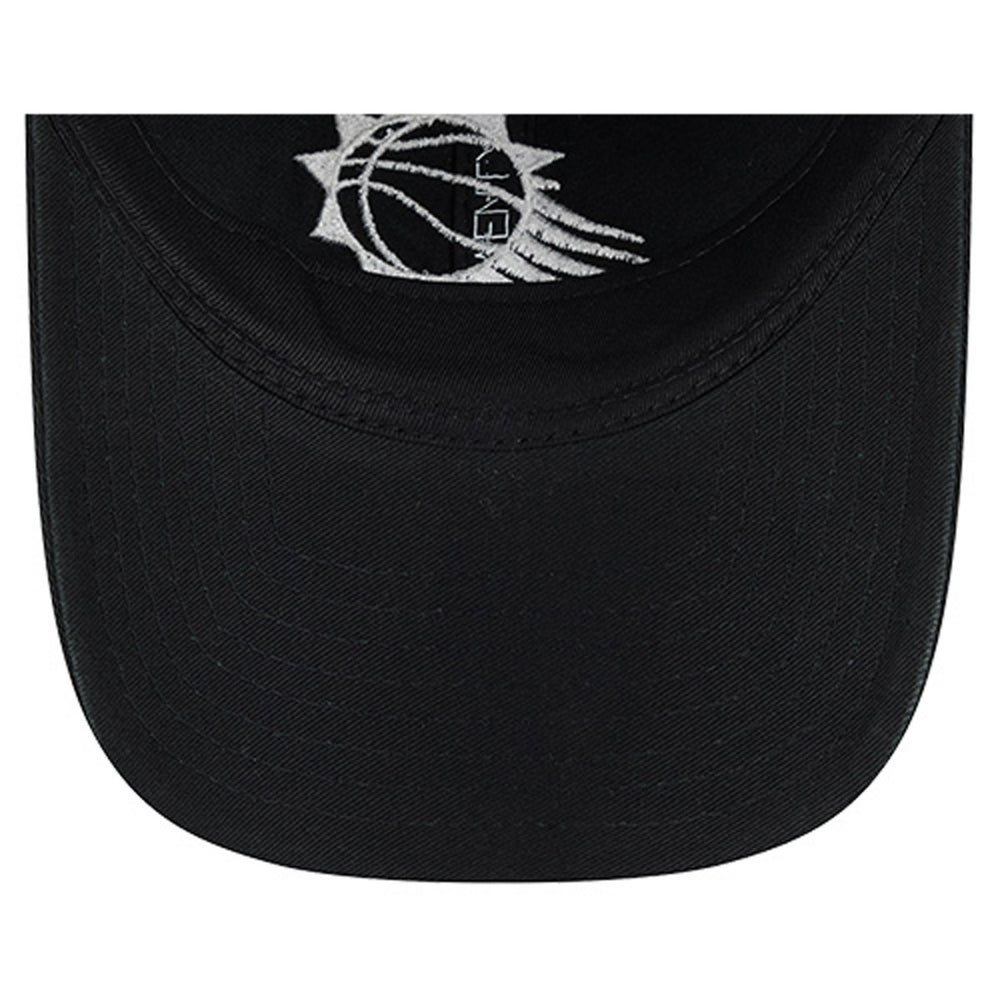 New Era - Phoenix Suns Stamp Fabric Applique 9TWENTY Adjustable Hat - Black