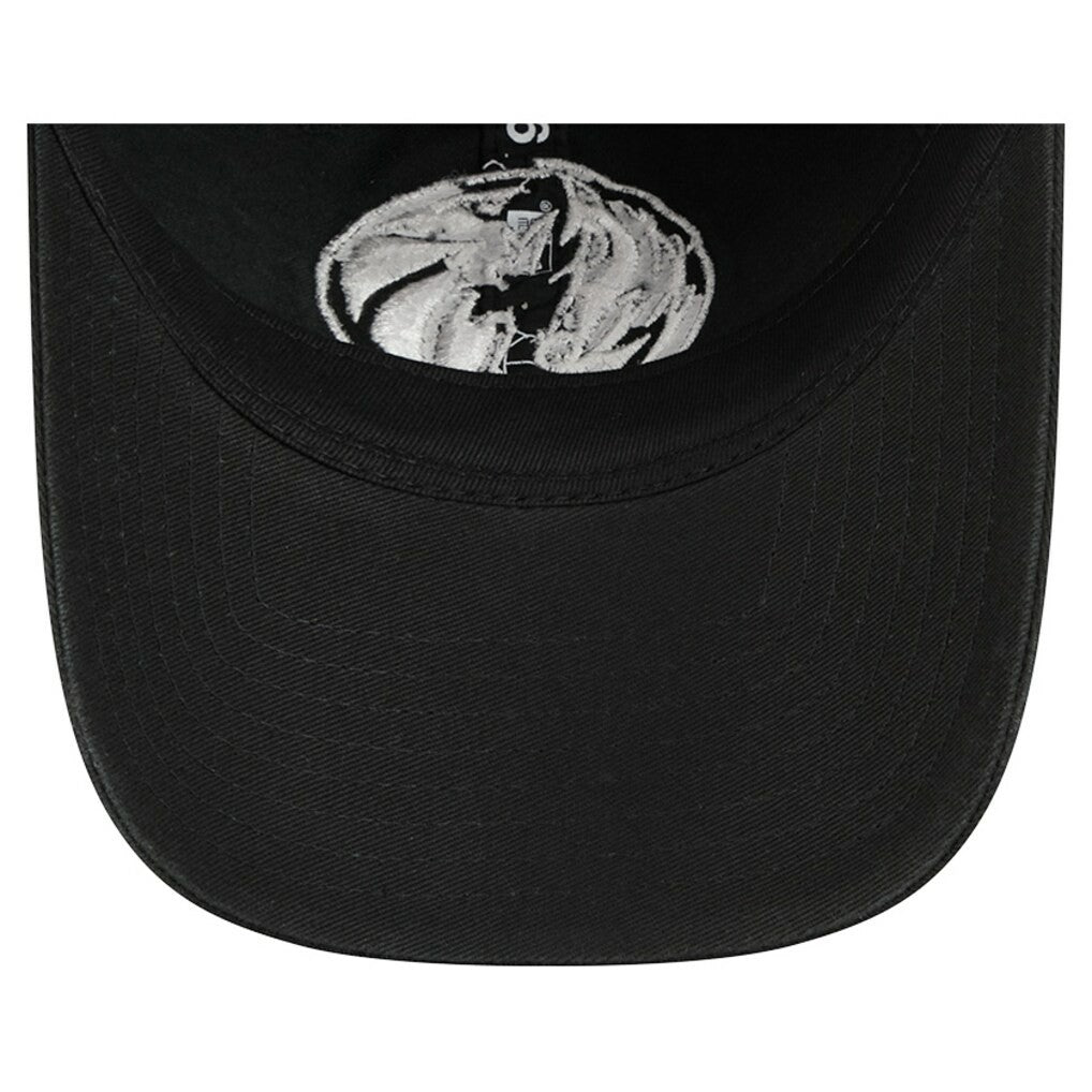 New Era - Dallas Mavericks Stamp Fabric Applique 9TWENTY Adjustable Hat - Black
