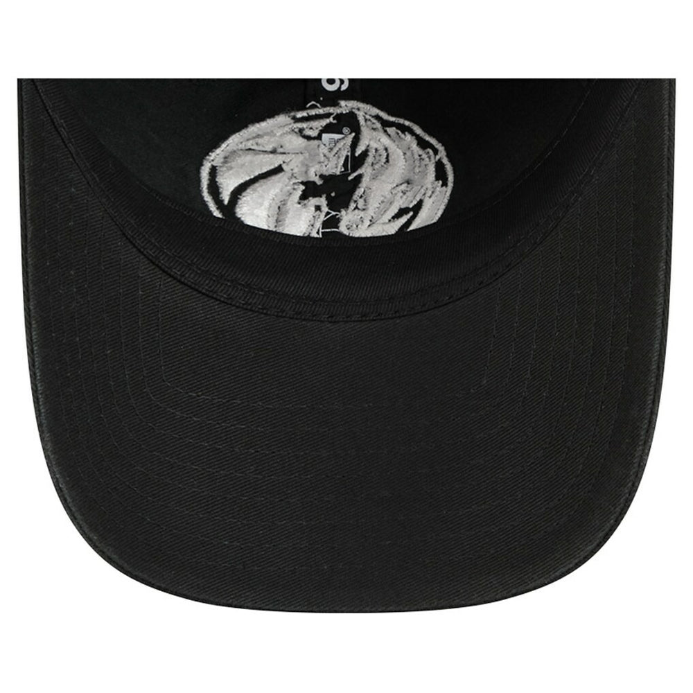 New Era - Dallas Mavericks Stamp Fabric Applique 9TWENTY Adjustable Hat - Black