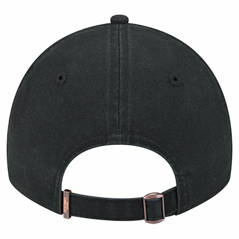 New Era - Cleveland Cavaliers Stamp Fabric Applique 9TWENTY Adjustable Hat - Black