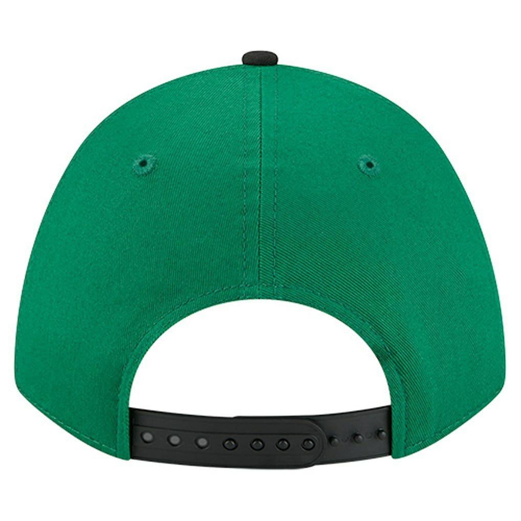 New Era - Boston Celtics Bold Arch COOLERA 9FORTY A-Frame M-Crown Adjustable Hat - Kelly Green