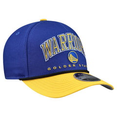 New Era - Golden State Warriors Bold Arch COOLERA 9FORTY A-Frame M-Crown Adjustable Hat - Royal