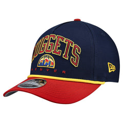 New Era - Denver Nuggets Bold Arch COOLERA 9FORTY A-Frame M-Crown Adjustable Hat - Navy