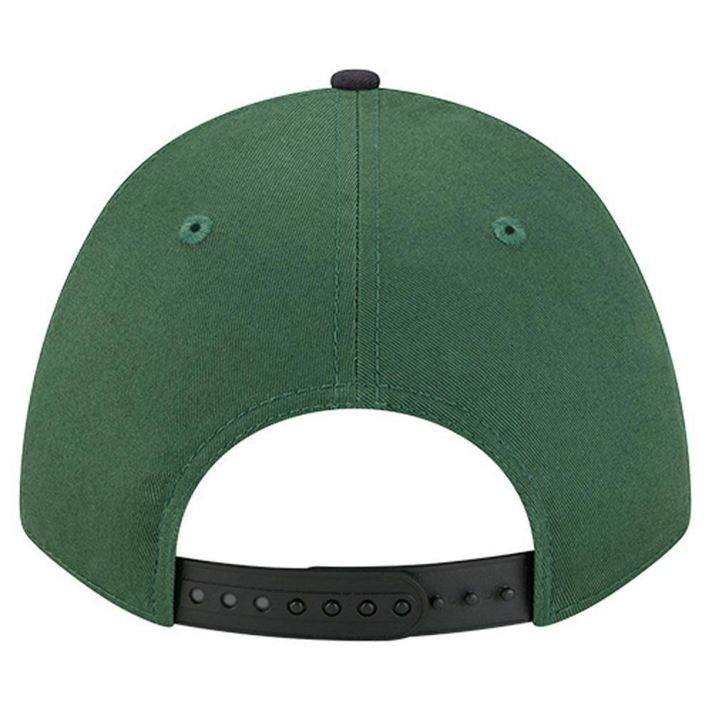 New Era - Milwaukee Bucks Bold Arch COOLERA 9FORTY A-Frame M-Crown Adjustable Hat - Hunter Green