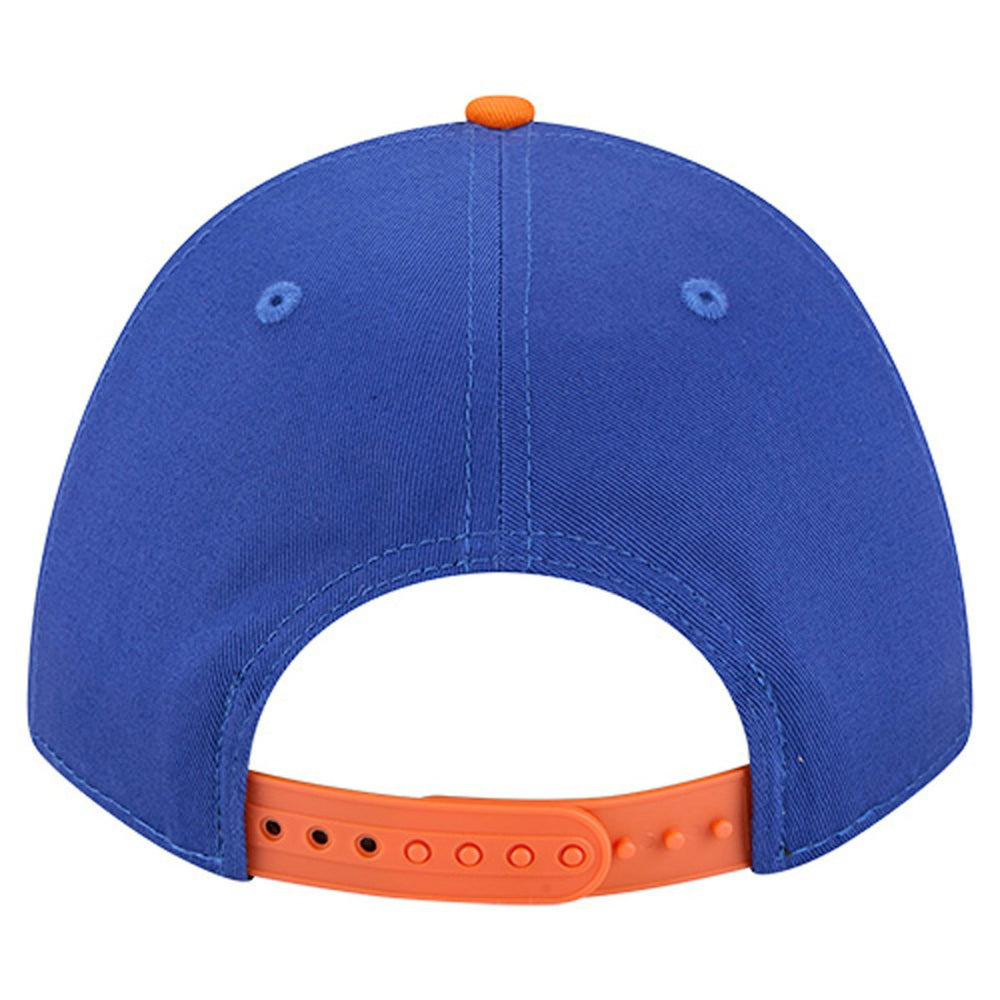 New Era - New York Knicks Bold Arch COOLERA 9FORTY A-Frame M-Crown Adjustable Hat - Blue