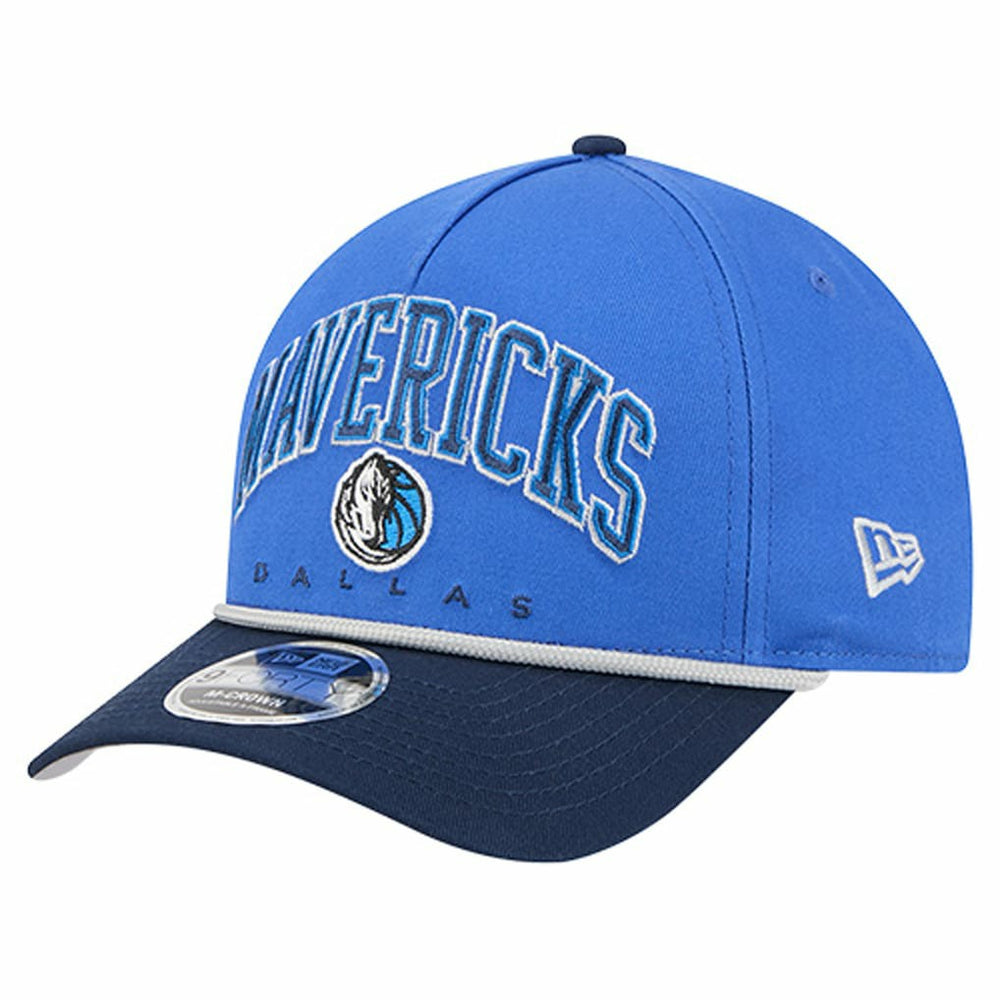 New Era - Dallas Mavericks Bold Arch COOLERA 9FORTY A-Frame M-Crown Adjustable Hat - Blue