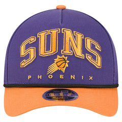 New Era - Phoenix Suns Bold Arch COOLERA 9FORTY A-Frame M-Crown Adjustable Hat - Purple