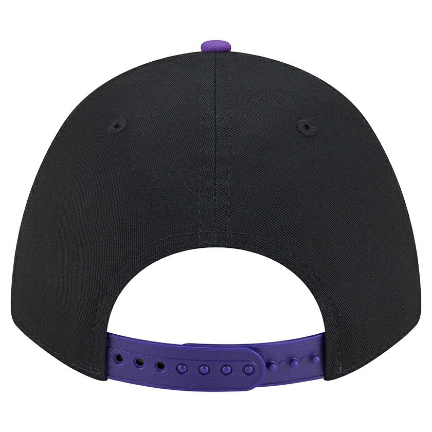 New Era - Sacramento Kings Bold Arch COOLERA 9FORTY A-Frame M-Crown Adjustable Hat - Black
