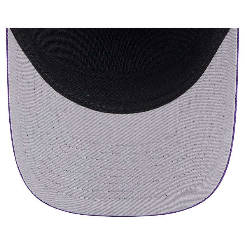 New Era - Sacramento Kings Bold Arch COOLERA 9FORTY A-Frame M-Crown Adjustable Hat - Black