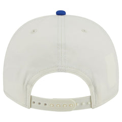 New Era - Golden State Warriors Chainstitch 9FIFTY A-Frame Snapback Hat - Cream/Royal