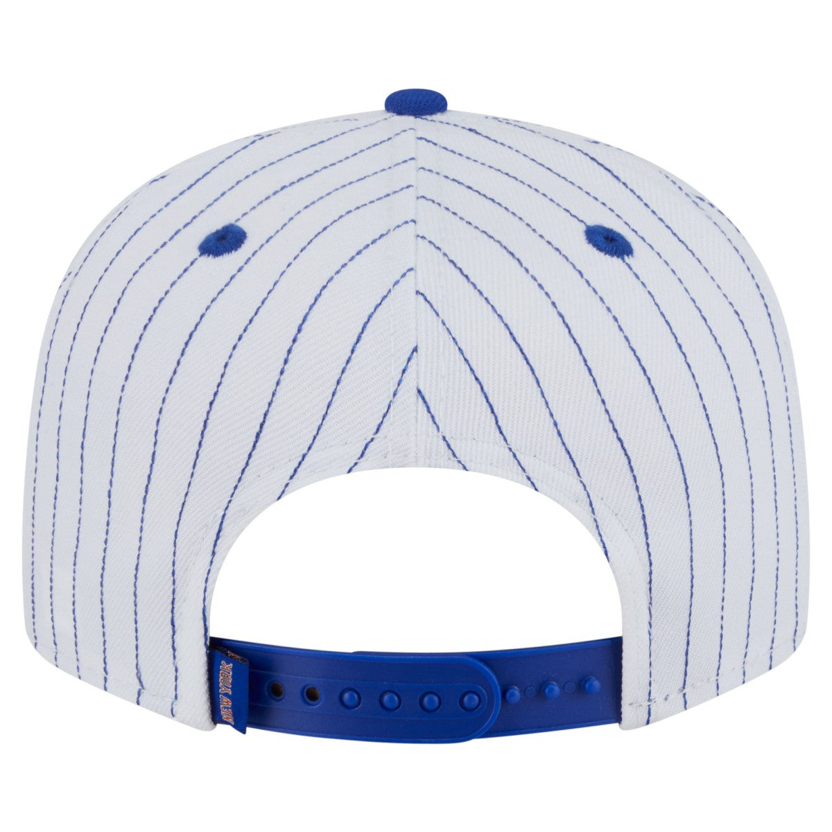 New Era - New York Knicks Deceptor Pinstripe 9FIFTY Snapback Hat - White