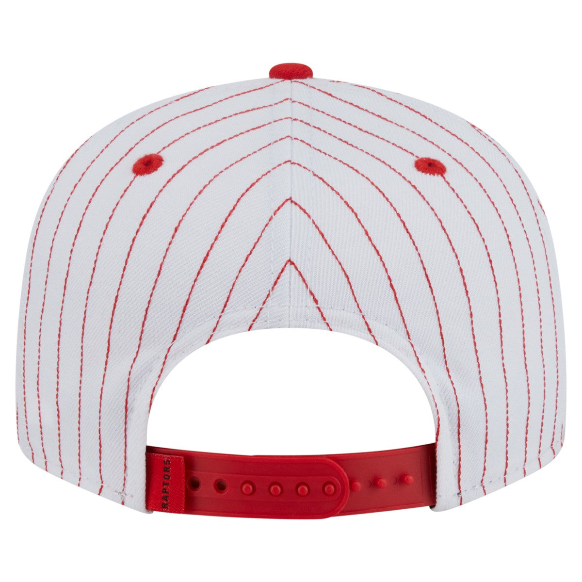 New Era - Toronto Raptors Deceptor Pinstripe 9FIFTY Snapback Hat - White