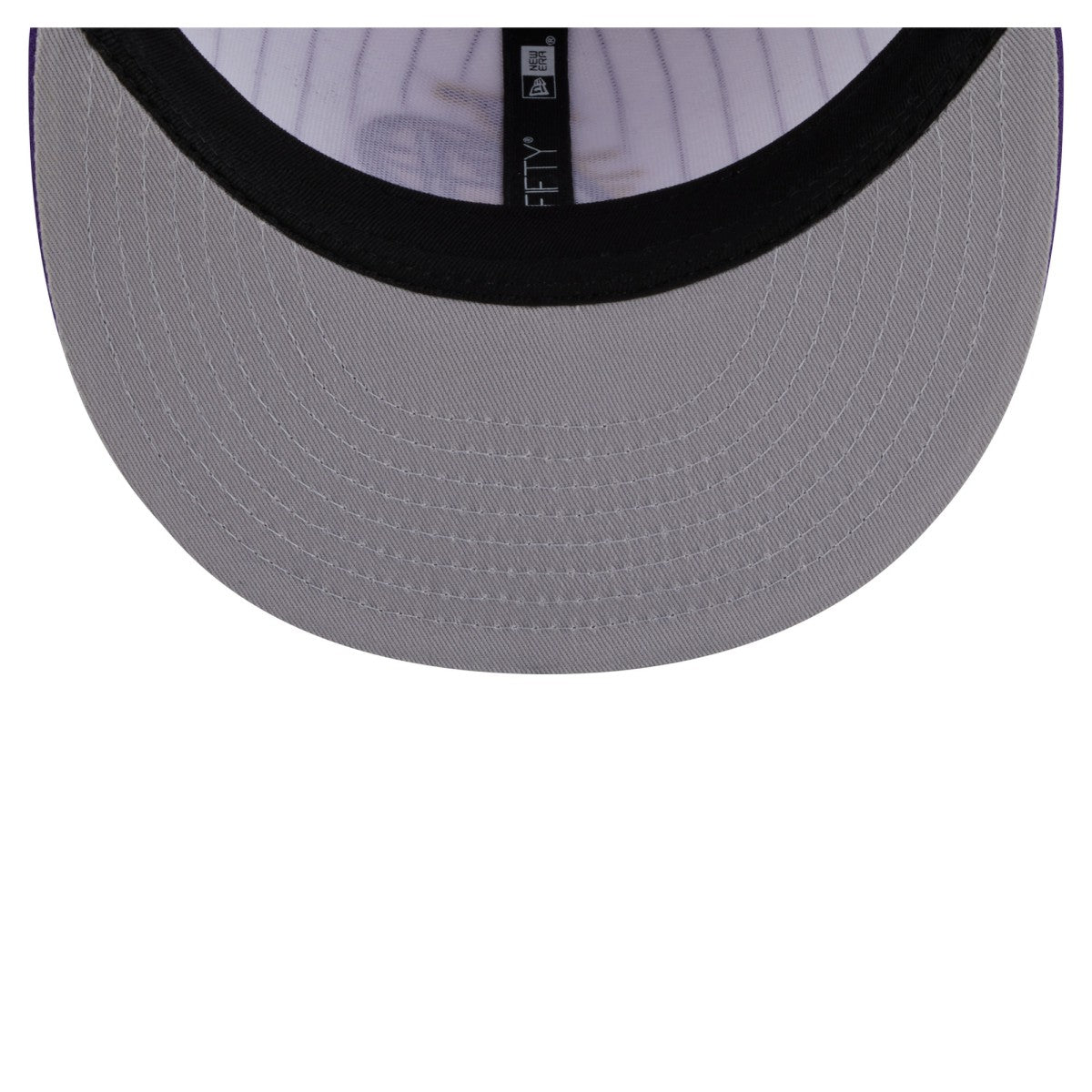 New Era - Los Angeles Lakers Deceptor Pinstripe 9FIFTY Snapback Hat - White