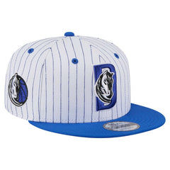 New Era - Dallas Mavericks Deceptor Pinstripe 9FIFTY Snapback Hat - White