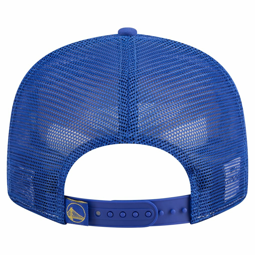 New Era - Golden State Warriors Outdoor Split Panel 9FIFTY Snapback Hat - Gold/Royal