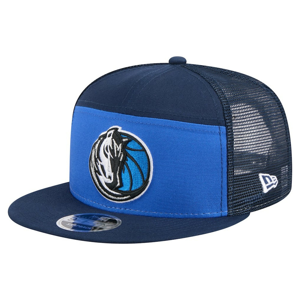 New Era - Dallas Mavericks Outdoor Split Panel 9FIFTY Snapback Hat - Blue/Navy