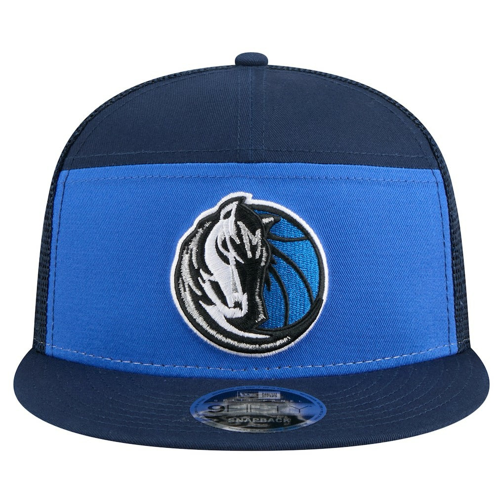 New Era - Dallas Mavericks Outdoor Split Panel 9FIFTY Snapback Hat - Blue/Navy