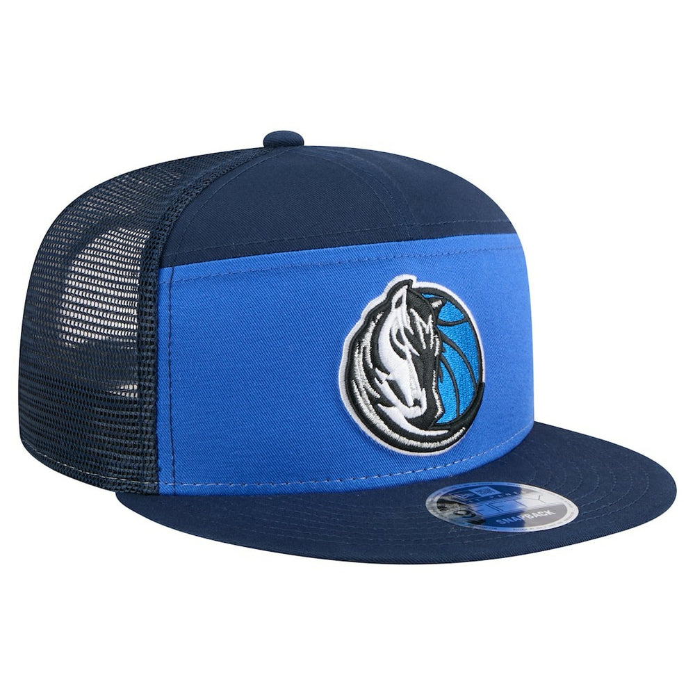 New Era - Dallas Mavericks Outdoor Split Panel 9FIFTY Snapback Hat - Blue/Navy