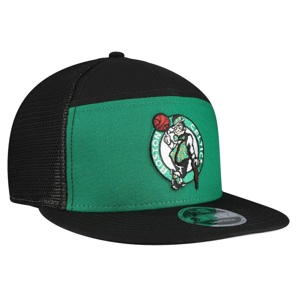 New Era - Boston Celtics Outdoor Split Panel 9FIFTY Snapback Hat - Kelly Green/Black