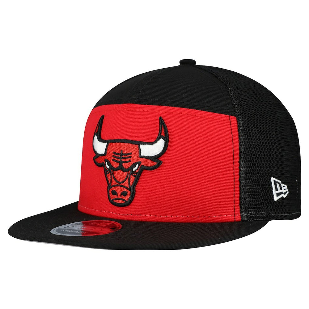 New Era - Chicago Bulls Outdoor Split Panel 9FIFTY Snapback Hat - Red/Black