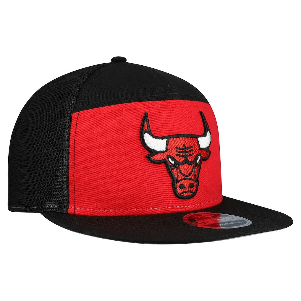 New Era - Chicago Bulls Outdoor Split Panel 9FIFTY Snapback Hat - Red/Black