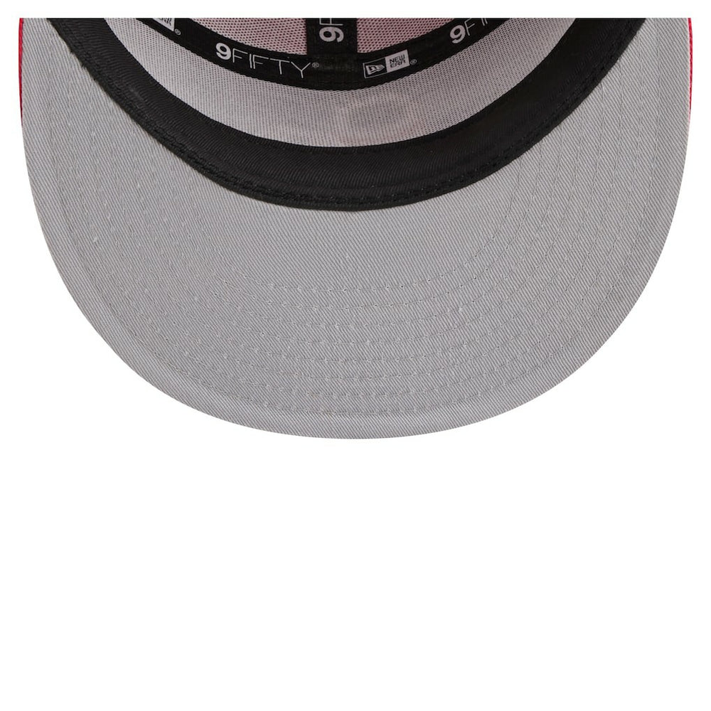 New Era - Philadelphia 76ers Outdoor Split Panel 9FIFTY Snapback Hat - Royal/Red