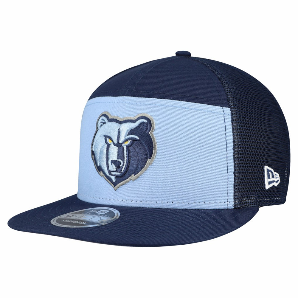 New Era - Memphis Grizzlies Outdoor Split Panel 9FIFTY Snapback Hat - Light Blue/Navy