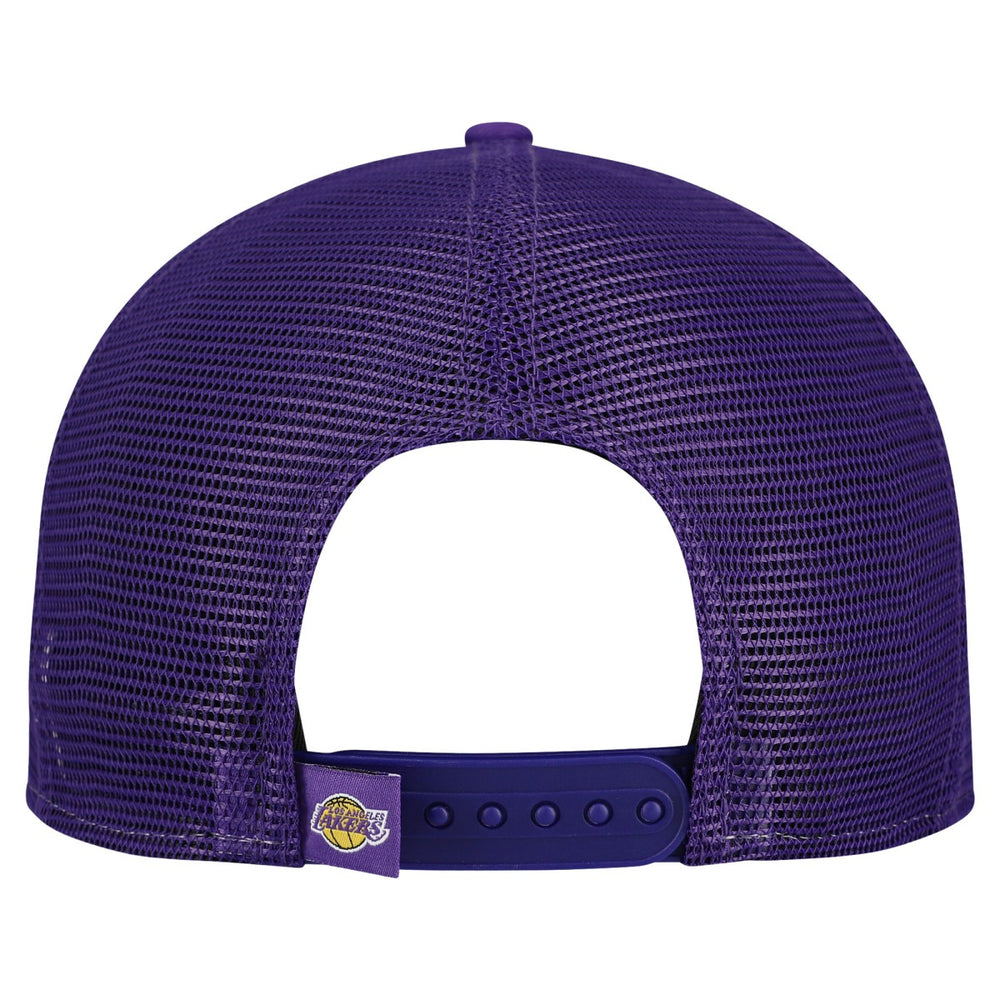 New Era - Los Angeles Lakers Outdoor Split Panel 9FIFTY Snapback Hat - Gold/Purple