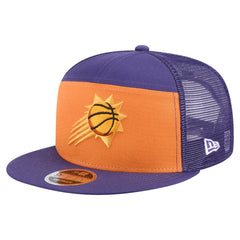 New Era - Phoenix Suns Outdoor Split Panel 9FIFTY Snapback Hat - Orange/Purple