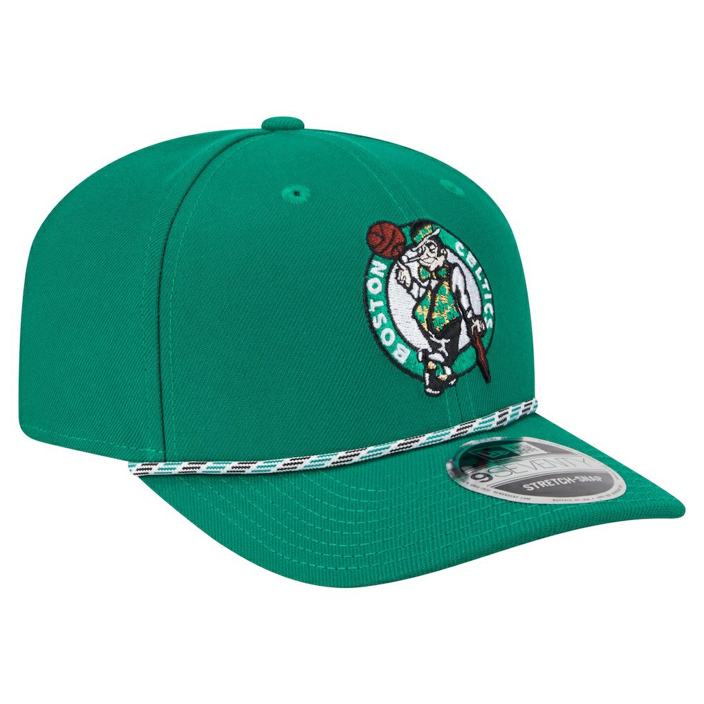 New Era - Boston Celtics Rope 9SEVENTY Adjustable Hat - Kelly Green