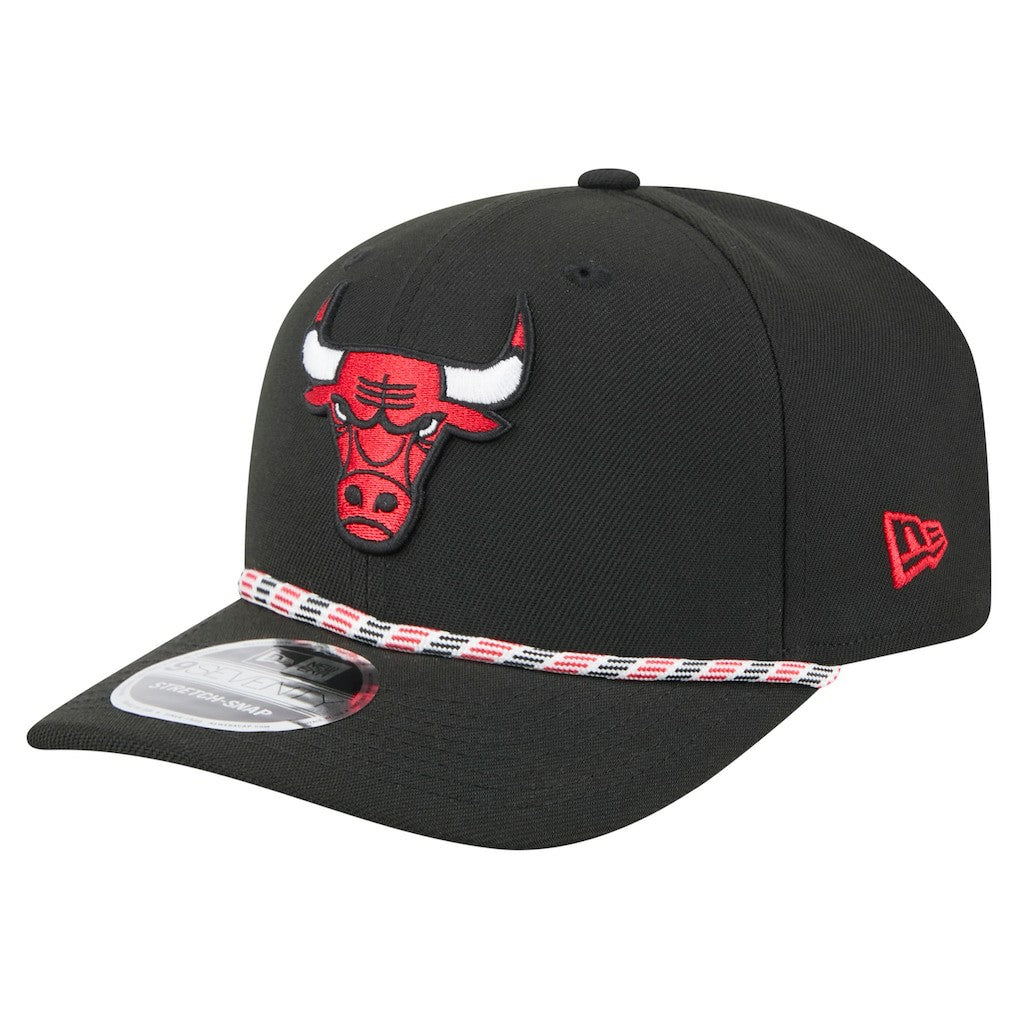 New Era - Chicago Bulls Rope 9SEVENTY Adjustable Hat - Black