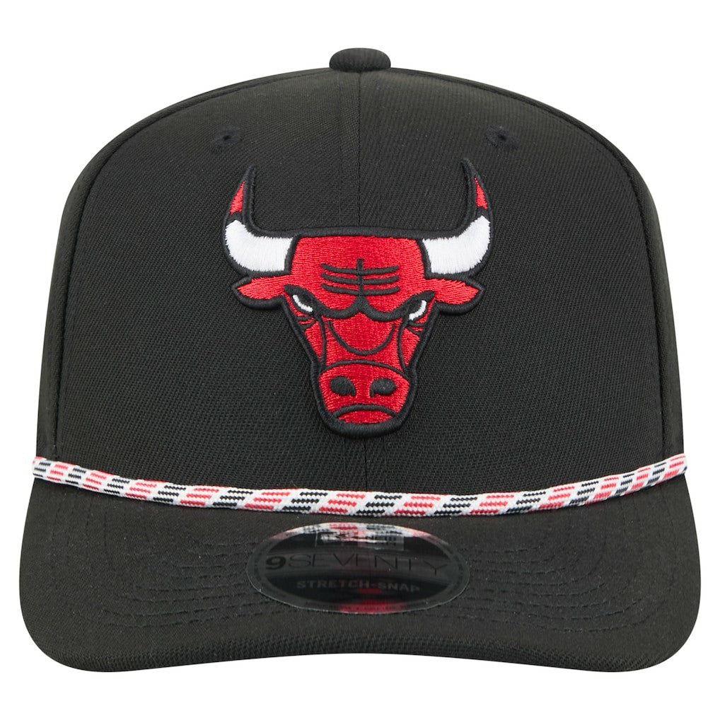 New Era - Chicago Bulls Rope 9SEVENTY Adjustable Hat - Black