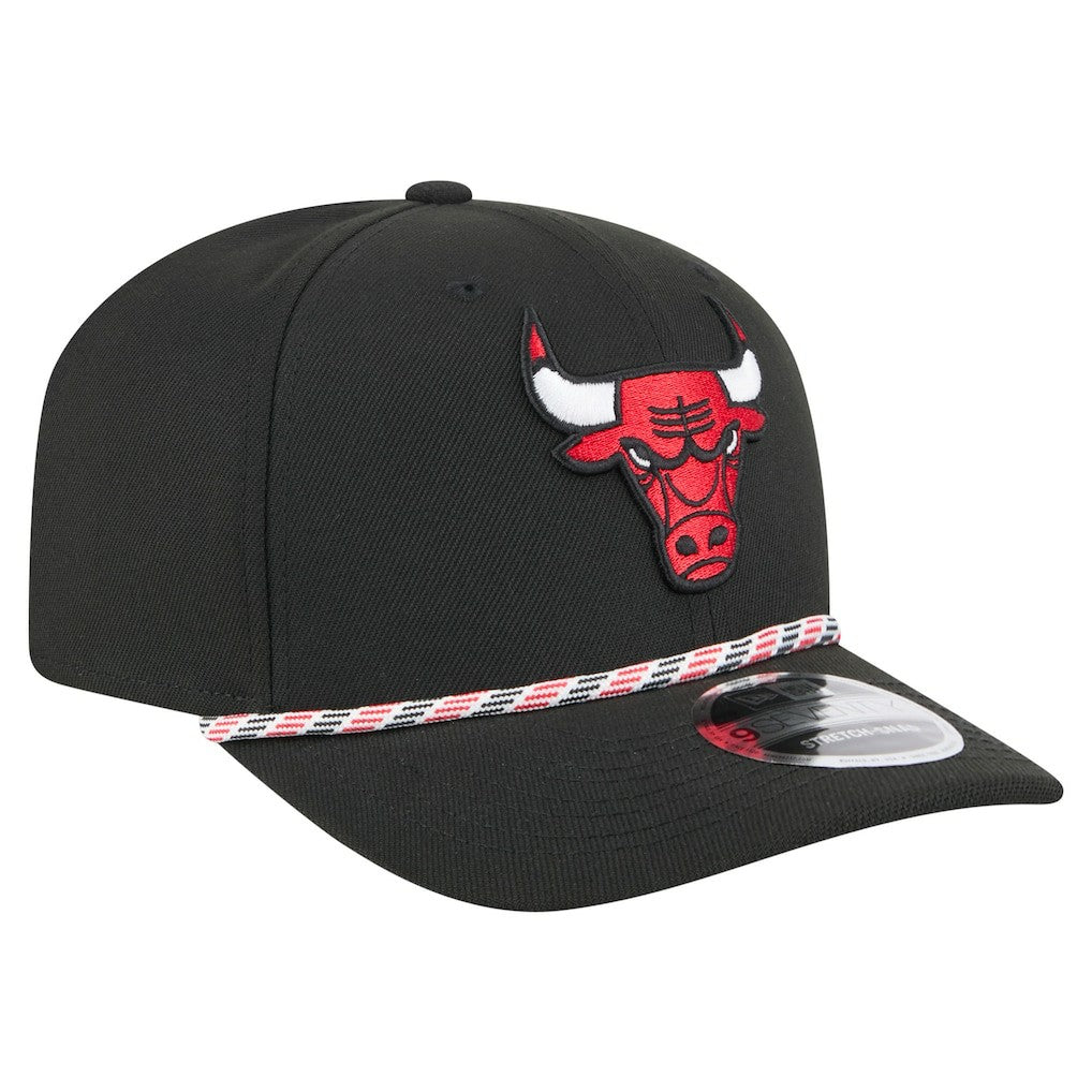 New Era - Chicago Bulls Rope 9SEVENTY Adjustable Hat - Black