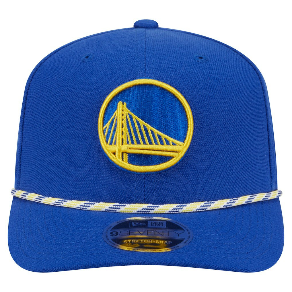 New Era - Golden State Warriors Rope 9SEVENTY Adjustable Hat - Blue