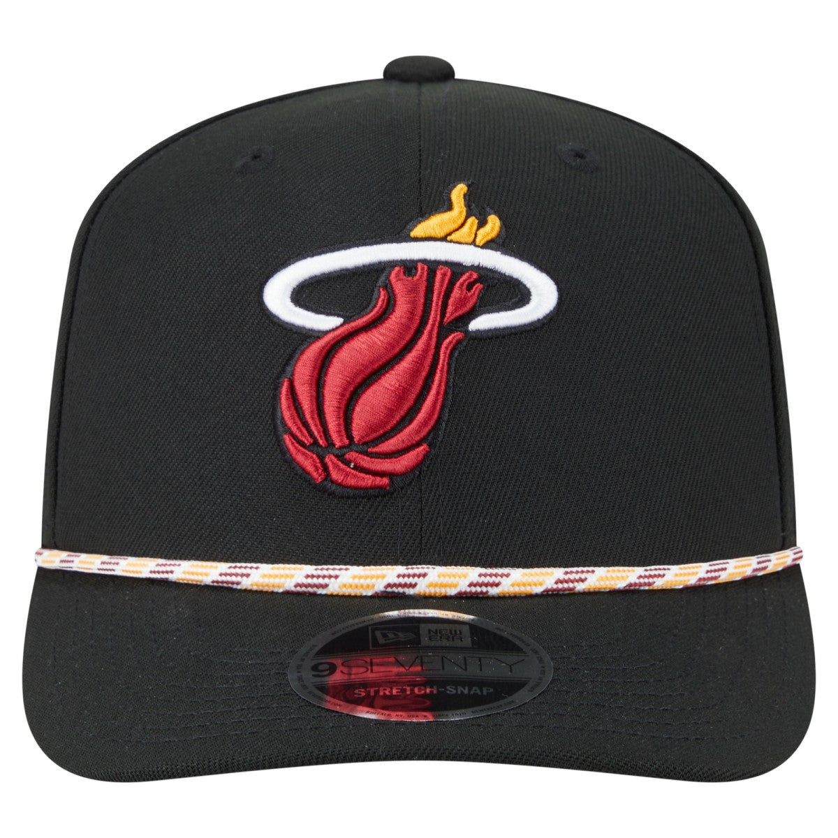 New Era - Miami Heat Rope 9SEVENTY Adjustable Hat - Black