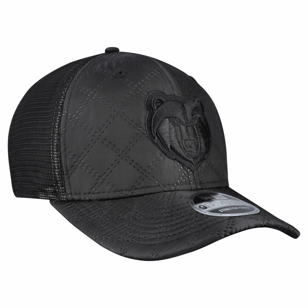 New Era - Memphis Grizzlies Quilted 9SEVENTY Trucker Adjustable Hat - Black
