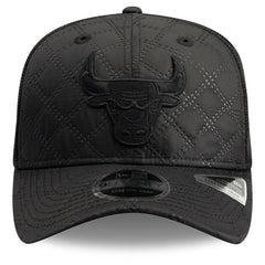 New Era - Chicago Bulls Quilted 9SEVENTY Trucker Adjustable Hat - Black