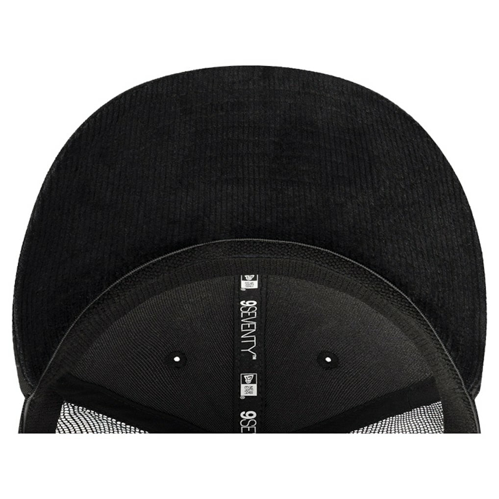 New Era - Chicago Bulls Quilted 9SEVENTY Trucker Adjustable Hat - Black