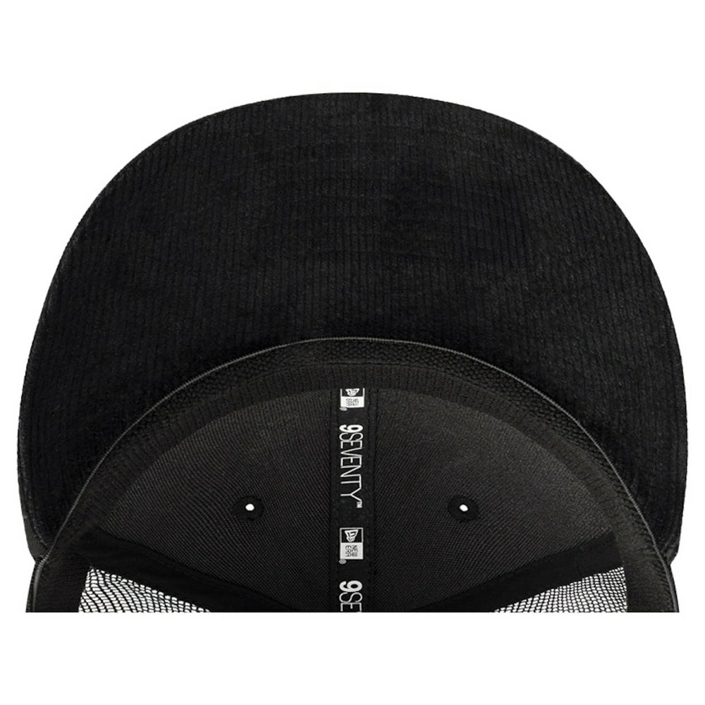 New Era - Chicago Bulls Quilted 9SEVENTY Trucker Adjustable Hat - Black