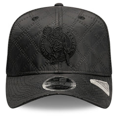 New Era - Boston Celtics Quilted 9SEVENTY Trucker Adjustable Hat - Black
