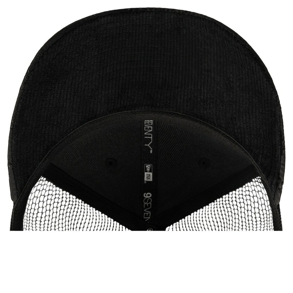 New Era - Boston Celtics Quilted 9SEVENTY Trucker Adjustable Hat - Black