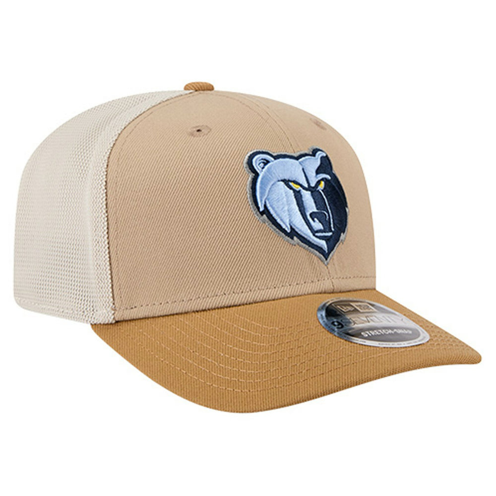 New Era - Memphis Grizzlies Two-Tone 9SEVENTY Adjustable Trucker Hat - Tan/Light Brown