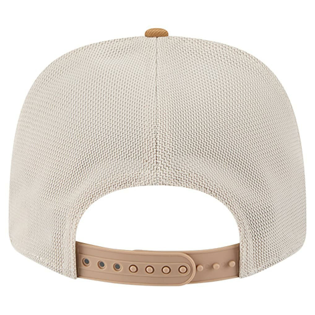 New Era - Philadelphia 76ers Two-Tone 9SEVENTY Adjustable Trucker Hat - Tan/Light Brown
