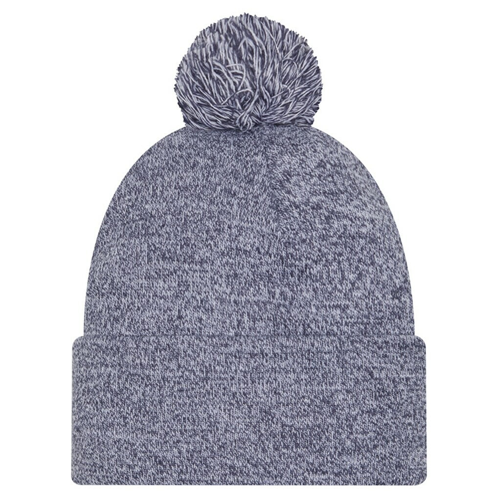 New Era - Dallas Mavericks Marled Cuffed Knit Hat with Pom - Navy